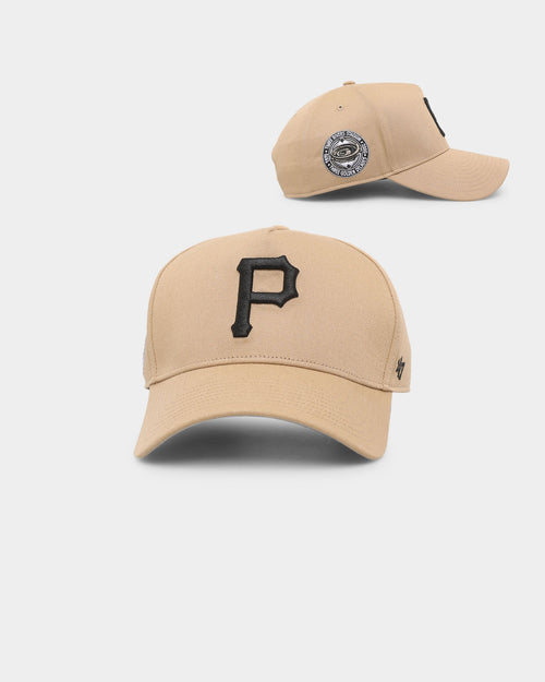 47 Brand Pittsburg Pirates 'Khaki Stadium' Sure Shot 47 MVP DT Snapback Khaki/Black