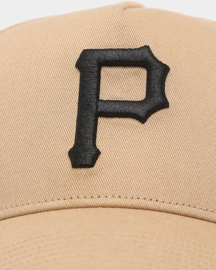 47 Brand Pittsburg Pirates 'Khaki Stadium' Sure Shot 47 MVP DT Snapback Khaki/Black