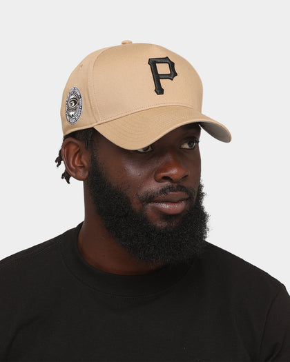 47 Brand Pittsburg Pirates 'Khaki Stadium' Sure Shot 47 MVP DT Snapback Khaki/Black