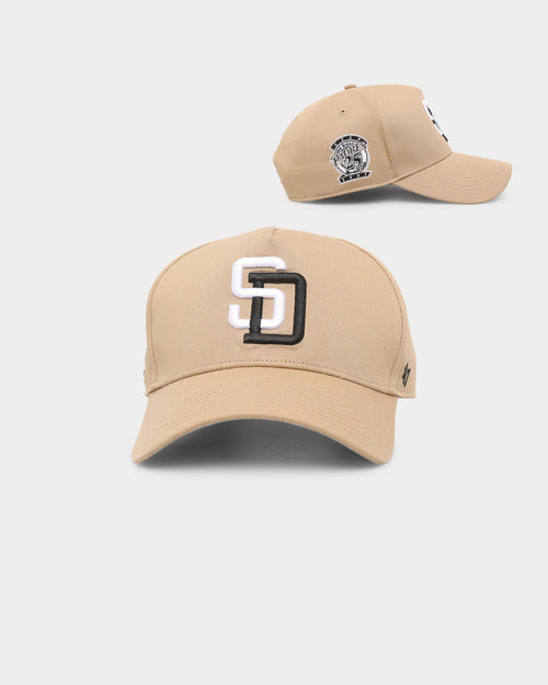 47 Brand San Diego Padres 'Khaki Stadium' Sure Shot 47 MVP DT Snapback Khaki/Black