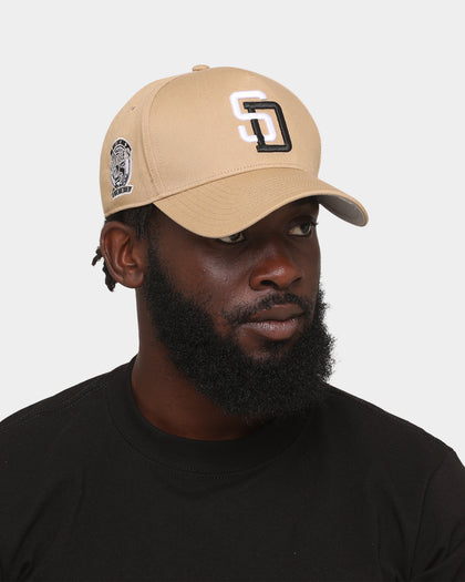 47 Brand San Diego Padres 'Khaki Stadium' Sure Shot 47 MVP DT Snapback Khaki/Black