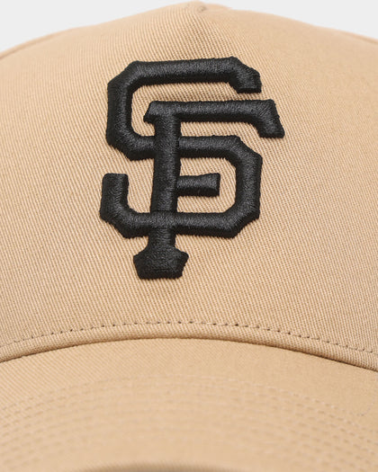 47 Brand San Francisco Giants 'Khaki Stadium' Sure Shot 47 MVP DT Snapback Khaki/Black