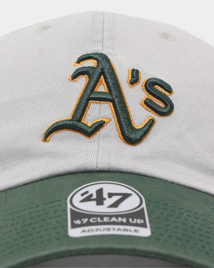 47 Brand Oakland Athletics Two Tone '47 Clean Up Strapback Grey