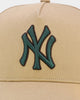47 Brand New York Yankees 'Croc Hunter' Sure SHot '47 MVP DT Snapback Khaki/Dark Green