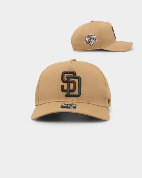 47 Brand San Diego Padres 47 MVP DT Snapback Khaki/Dark Green