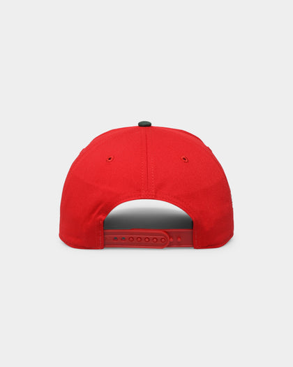 47 Brand Anaheim Ducks 'Scarlet Pines' MVP DT Snapback Red/Dark Green