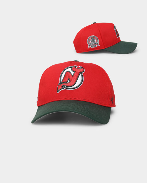 47 Brand New Jersey Devils 'Scarlet Pines' MVP DT Snapback Red/Dark Green