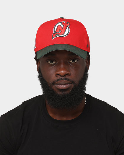 47 Brand New Jersey Devils 'Scarlet Pines' MVP DT Snapback Red/Dark Green