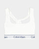 Calvin Klein Women's Athletic Unlined Bralette White