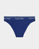 Calvin Klein Women's Athletic Tanga Underwear Blue Depth