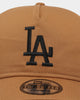 New Era Los Angeles Dodgers 'Core' Old Golfer Snapback Wheat/Black