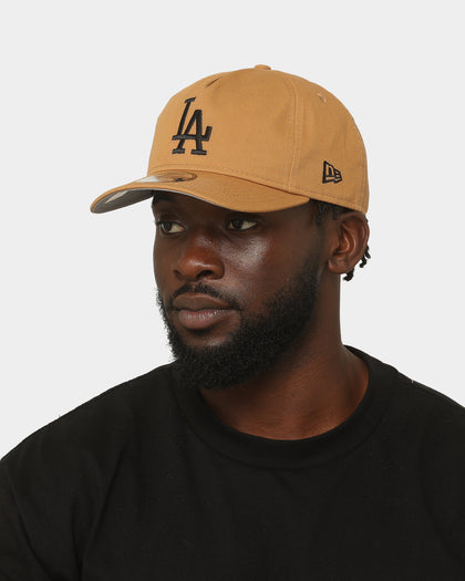 New Era Los Angeles Dodgers 'Core' Old Golfer Snapback Wheat/Black
