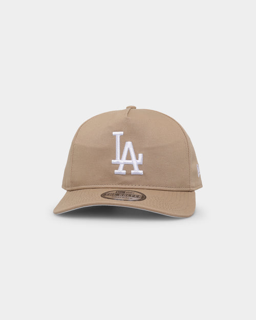 New Era Los Angeles Dodgers Old Golfer Snapback Tumbleweed/White
