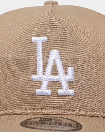 New Era Los Angeles Dodgers Old Golfer Snapback Tumbleweed/White