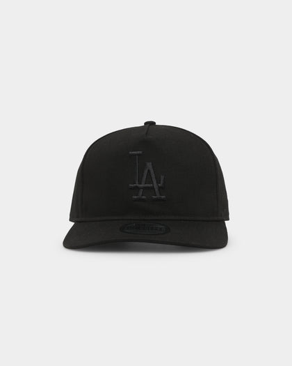New Era Los Angeles Dodgers Old Golfer Snapback Black/Black