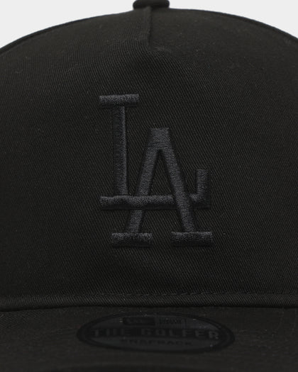 New Era Los Angeles Dodgers Old Golfer Snapback Black/Black