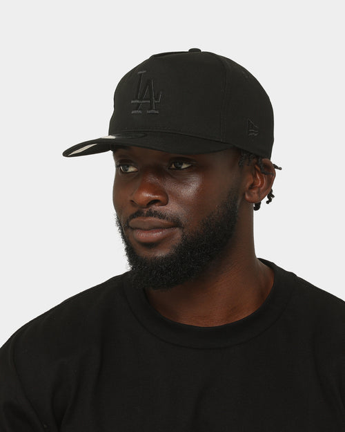 New Era Los Angeles Dodgers Old Golfer Snapback Black/Black