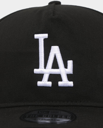 New Era Los Angeles Dodgers Old Golfer Snapback Black/White