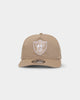 New Era Las Vegas Raiders Old Golfer Snapback Tumbleweed/White
