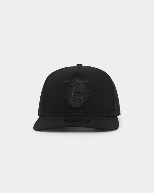 New Era Las Vegas Raiders Old Golfer Snapback Black/Black