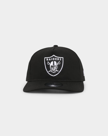 New Era Las Vegas Raiders Old Golfer Snapback Black/White