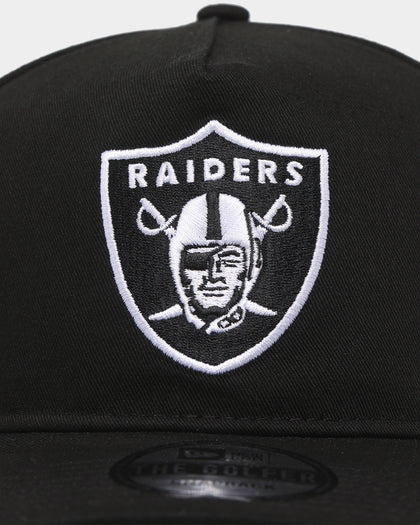 New Era Las Vegas Raiders Old Golfer Snapback Black/White