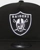 New Era Las Vegas Raiders Old Golfer Snapback Black/White