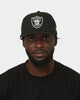 New Era Las Vegas Raiders Old Golfer Snapback Black/White