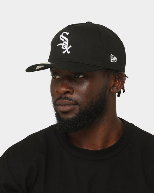New Era Chicago White Sox Old Golfer Snapback Black/White