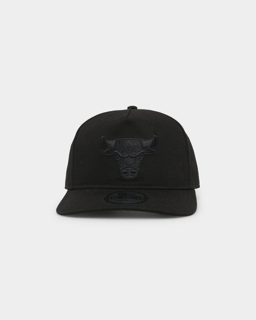 New Era Chicago Bulls Old Golfer Snapback Black/Black