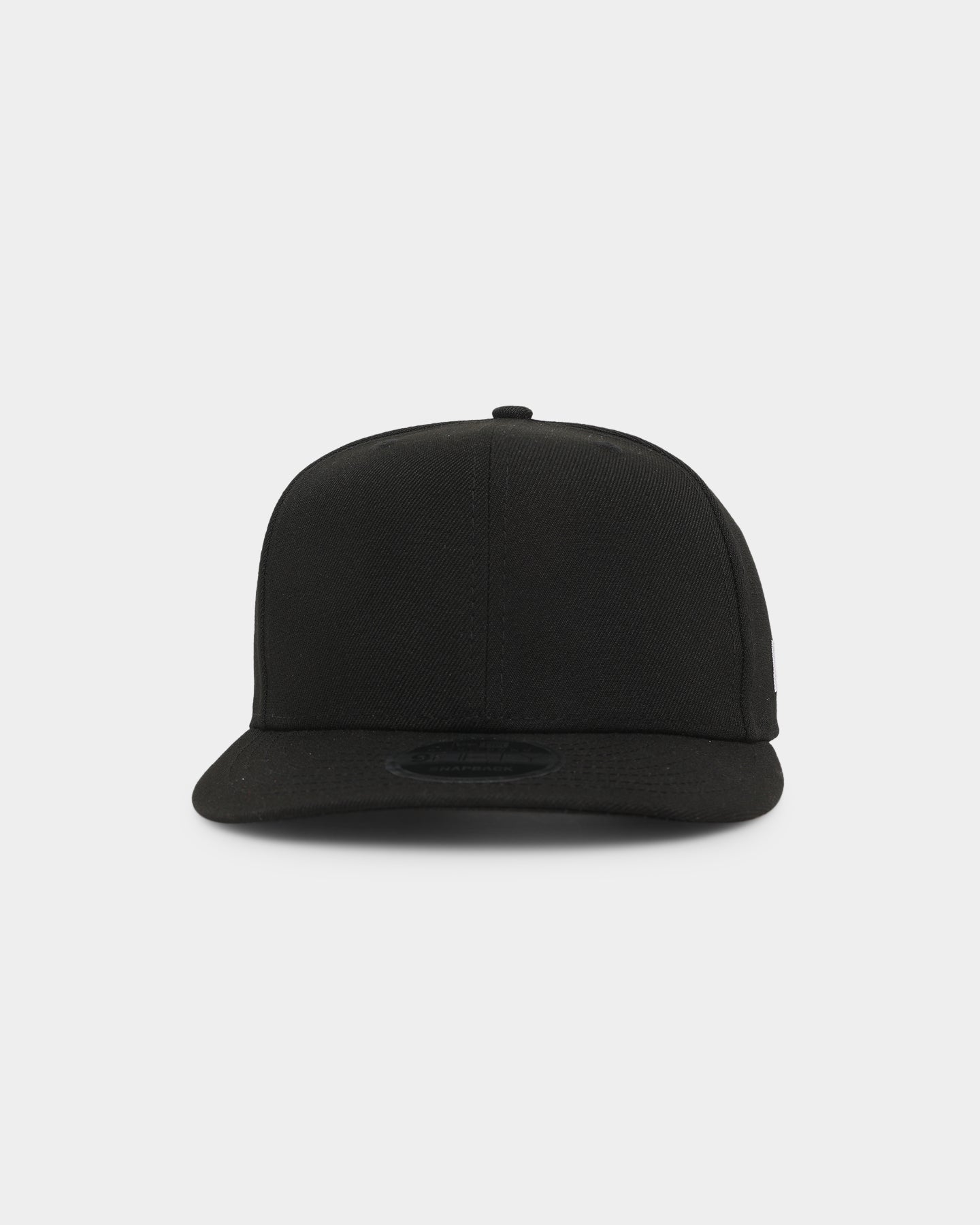 New Era 9FIFTY High Profile Retro Crown Snapback Black | Culture