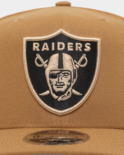 New Era Las Vegas Raiders 9FIFTY Snapback Wheat/Black
