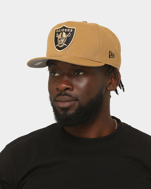 New Era Las Vegas Raiders 9FIFTY Snapback Wheat/Black
