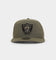 New Era Las Vegas Raiders 'Olive Black' 9FIFTY Snapback Olive/Black