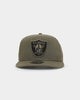 New Era Las Vegas Raiders 'Olive Black' 9FIFTY Snapback Olive/Black