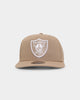New Era Las Vegas Raiders 9FIFTY High Profile Retro Crown Snapback Tumbleweed/White