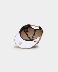 New Era Las Vegas Raiders 9FIFTY High Profile Retro Crown Snapback Tumbleweed/White