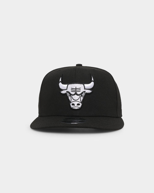 New Era Chicago Bulls 9FIFTY High Profile Retro Crown Snapback Black/White