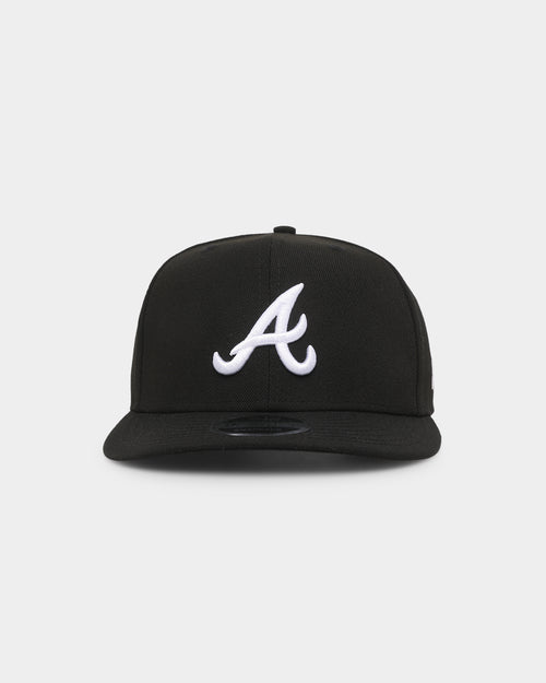New Era Atlanta Braves 9FIFTY High Profile Retro Crown Snapback Black/White