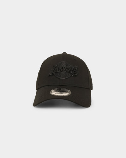 New Era Los Angeles Lakers 'Black On Black' 9FORTY Casual Strapback Black/Black