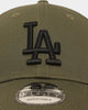 New Era Los Angeles Dodgers Core 9FORTY Casual Strapback Olive/Black