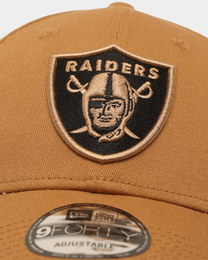 New Era Las Vegas Raiders Core 9FORTY Casual Strapback Wheat/Black