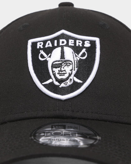 New Era Las Vegas Raiders Core Team 9FORTY Casual Strapback Black/White