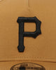 New Era Pittsburg Pirates 'Wheat/Grey Undervisor' 9FORTY A-Frame Snapback Wheat/Black