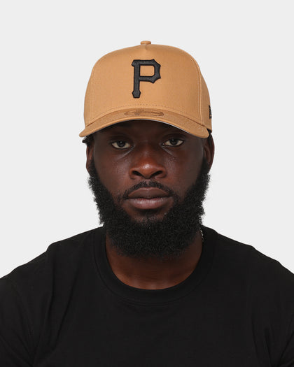 New Era Pittsburg Pirates 'Wheat/Grey Undervisor' 9FORTY A-Frame Snapback Wheat/Black