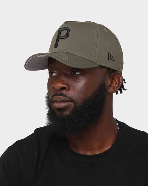 New Era Pittsburg Pirates 'Olive/Grey Undervisor' 9FORTY A-Frame Snapback Olive/Black