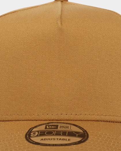 New Era 9FORTY A-Frame Snapback Wheat/Black