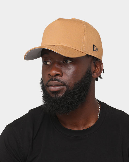 New Era 9FORTY A-Frame Snapback Wheat/Black