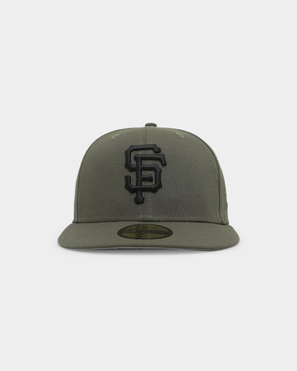 New Era San Francisco Giants 'Olive Black' 59FIFTY Fitted Olive/Black