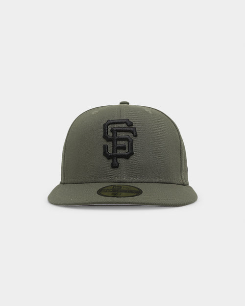 New Era San Francisco Giants 'Olive Black' 59FIFTY Fitted Olive/Black